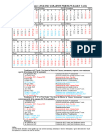 Calendarios Académicos GRADO 2022-2023