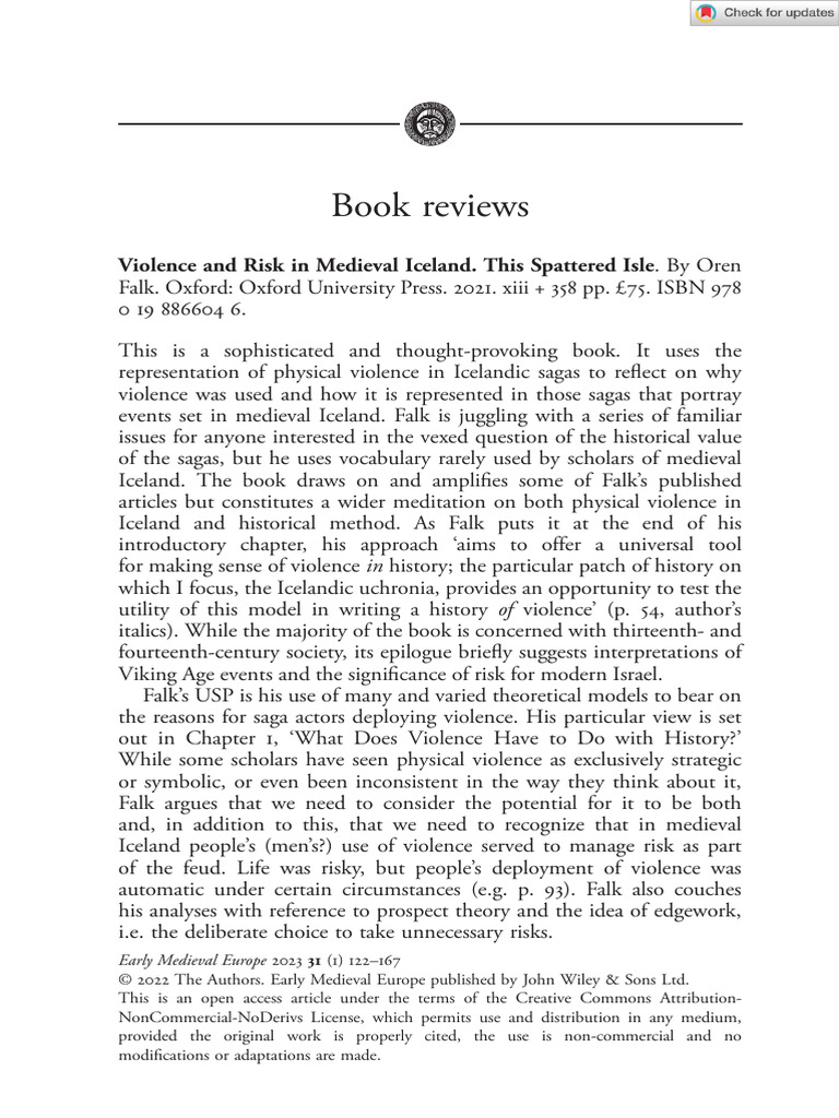 early-medieval-europe-2022-callow-violence-and-risk-in-medieval