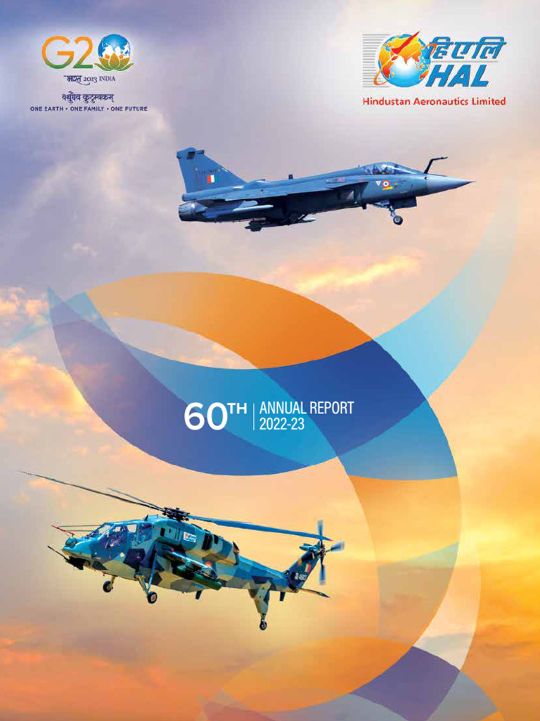 HAL Annual Report 2022-23 Highlights | PDF | Financial Statement | Business
