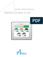 Amico Acp Alert 3 LCD Alarm Manual Es