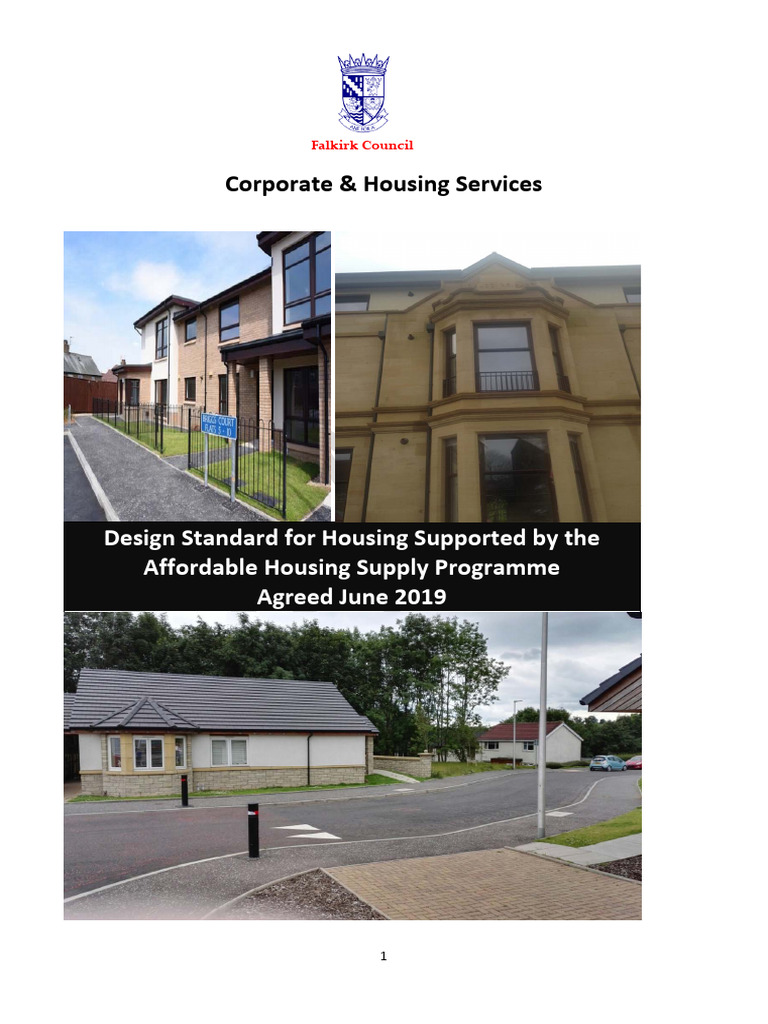 Falkirk Affordable Housing Design Guide | PDF | Affordable Housing ...