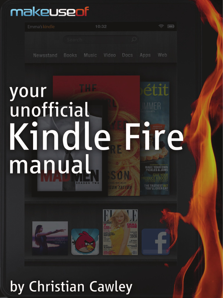 Your Unofficial Kindle Fire Manual Download Free PDF Amazon Kindle