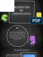 Definicion de Limnologia