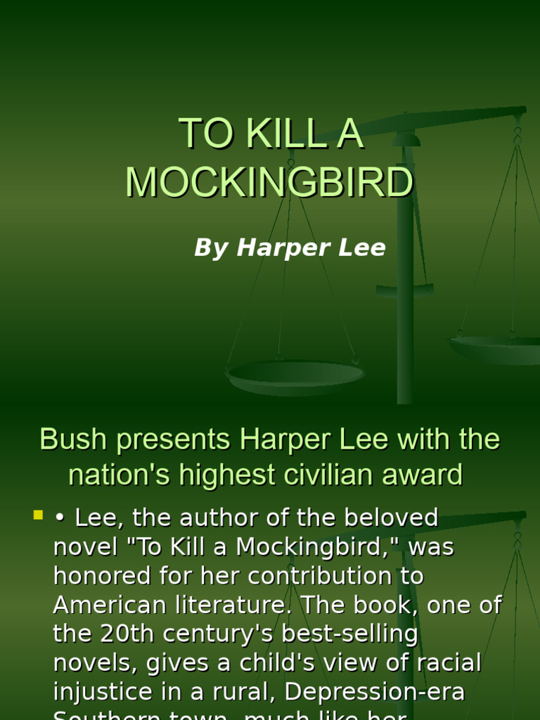 To Kill A Mockingbird Chapter Notes PDF