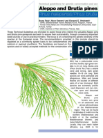 858 Techinical Guidelines For Genetic Conservation and Use of Aleppo Pine Pinus Halepensis and Brutia Pine Pinus Brutia