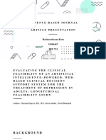 Journal Club Presentation Dasharathram HIT723