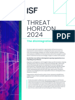 ISF Threat Horizon 2024 Executive Summary