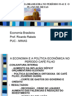 Economia Brasileira Prof. Ricardo Rabelo Puc - Minas: A Economia Brasileira No Período 55-61 E O Plano de Metas