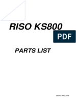 KS800 Parts List Completo