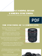 The Focus Ring Allows The User To Focus The Image Controlling The Blurriness of The Photo Manually