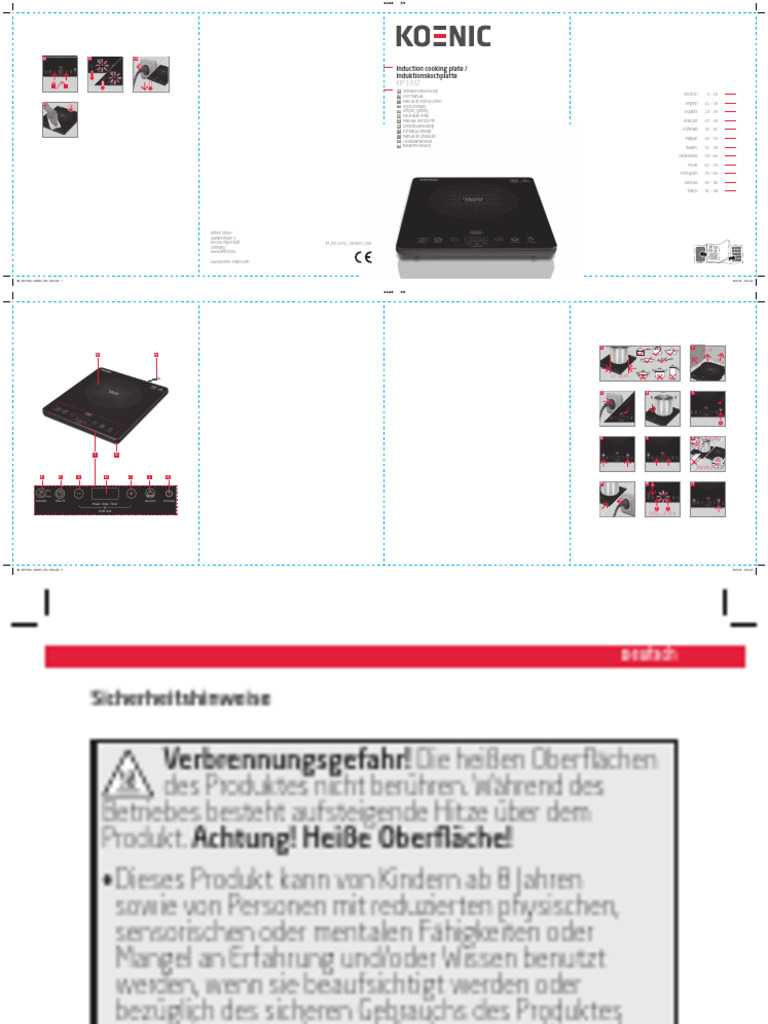Koenic KIP 1332 Hob PDF