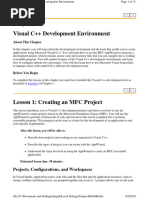 Visual C++ Development Environment: About This Chapter