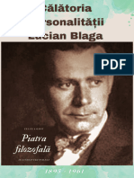 Lucian Blaga - Cel Ce A Descoperit Eternitatea În Piatra Filozofală A Literaturii