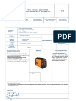 Ficha Técnica Metalmecánica