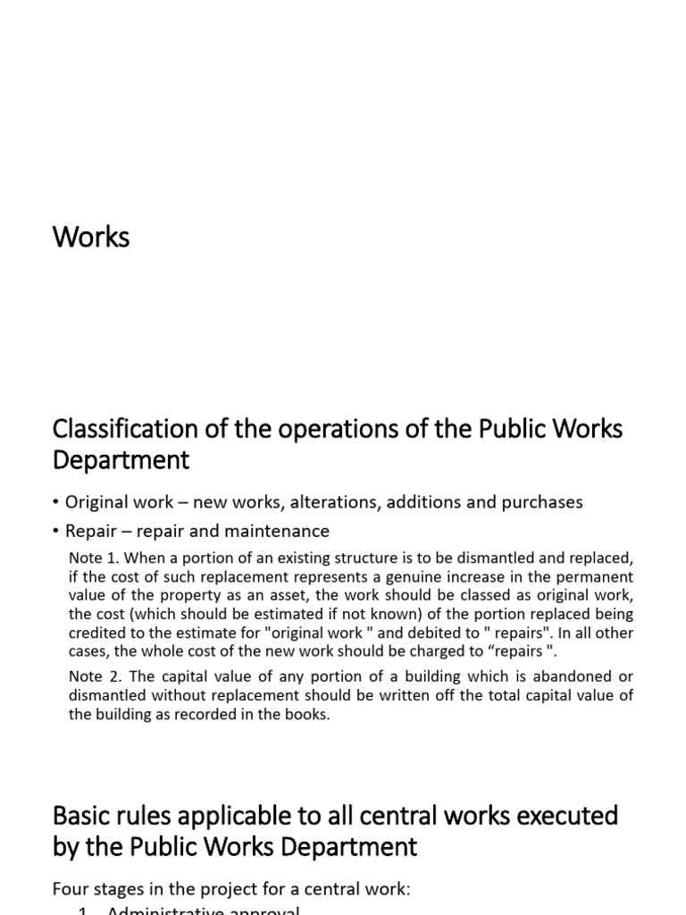 CPWD Code: Project Approval Process | PDF | Expense | Leasehold Estate