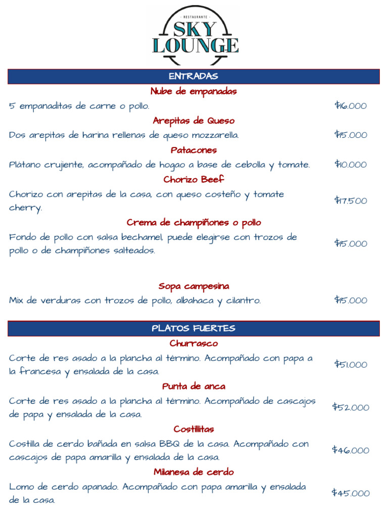 Sky Lounge Hampton Yopalold2 | PDF | Alimentos | Cocina