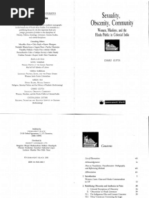 Charu Gupta - Sexuality, Obscenity, Community - Women, Muslims, and The Hindu Public in Colonial India (2001, Permanent Black) - Libgen - Li