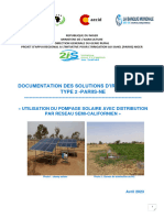 Solution Irrigation Type 2 Pariis Niger 2023