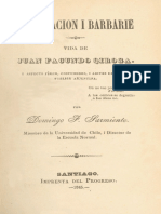 Facundo Santiago Imprenta Del Progreso 1845