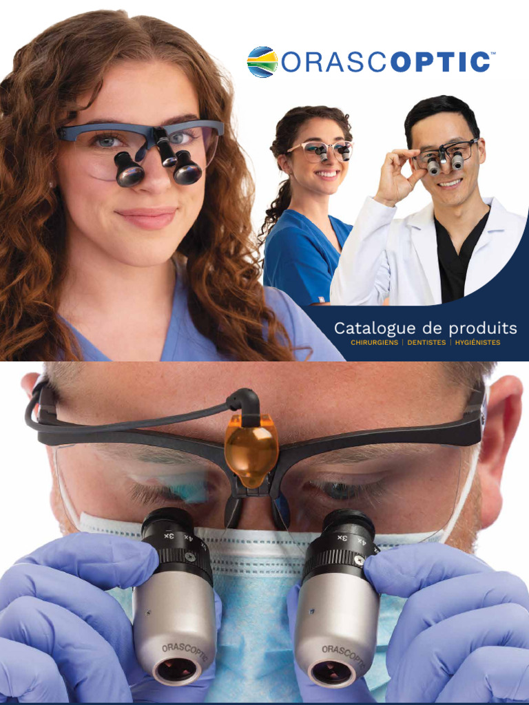 Orascoptic Product Catalog FRC | PDF | Lumière | Télescope