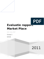 Evaluatie Rapport Market Place