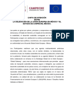 Carta de Intención Modelo 2