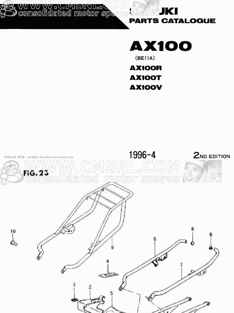 Suzuki AX 100 | PDF