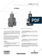 Type 119 Control Valve: Bulletin 51.1:119