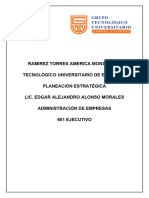 Reporte de Investigacion Planeacion Estrategica