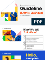 Guideline LEARN & LEAD 2023