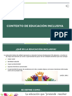 Contextos de Inclusión en Chile
