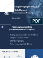 Presentasjon-Infomasjonsmøte-24.05.23-UN Global Compacts Årlige Fremgangsmelding (Communication On Progress)