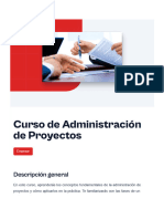 Curso de Administracion de Proyectos