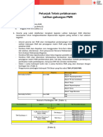 Petunjuk Teknis Pelaksanaan Latihan Gabungan PMR