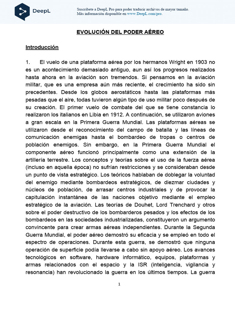 Evolution of air power 1 traducido pdf