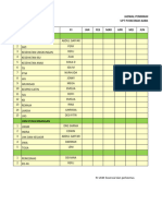 2.4.1 Jadwal Pembinaan