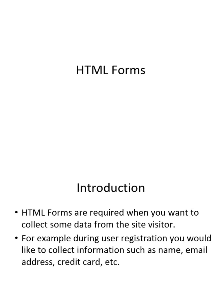 Lecture 6 html forms pdf