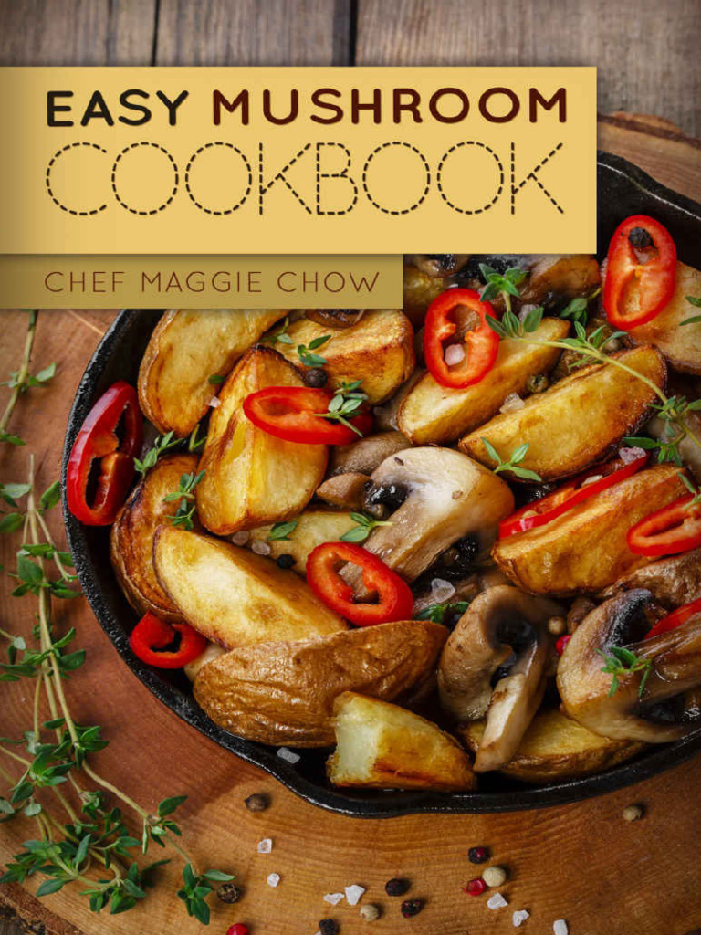 Easy Mushroom Cookbook PDF Stir Frying Cooking