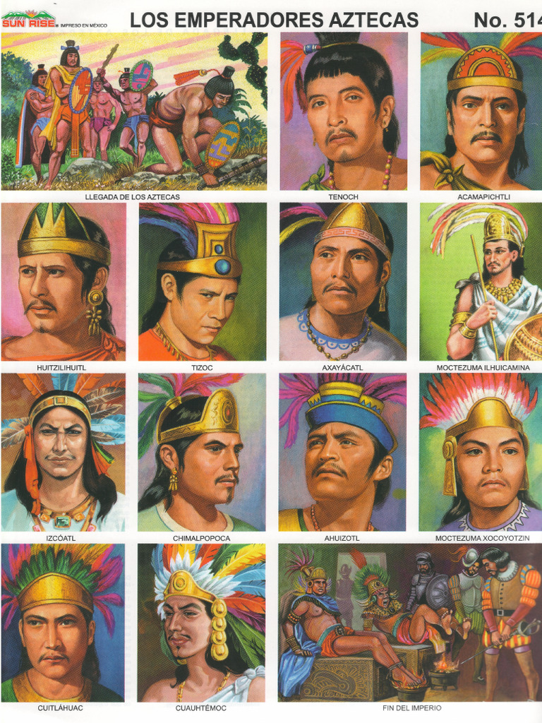 Los Emperadores Aztecas | PDF