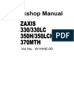 Hitachi Zaxis 330 330lc 350h 350lch 350lc 350lcn 370mth Excavator Service Repair Manual