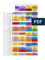 Horario de Reforzamiento