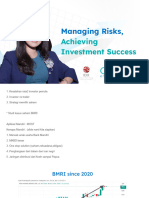 Managing Risks,: Achieving Investment Success