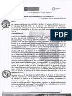 Decreto de Alcaldia #014-2023-Mplp