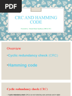 CRC and Hamming Code