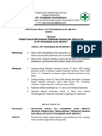 8.5.1.4.a SK PEMANTAUAN PEMELIHARAAN PERBAIKAN SARANA DAN PERALATAN