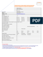 Form Ceklist Dokumen Kepegawaian