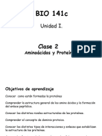 Clase 2 Aminoácios y Proteínas BIO 141c 2020