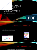 Performance Assessment Development Video