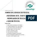 Catalogo de Pólizas