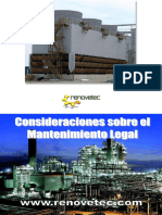 El Mantenimiento Legal